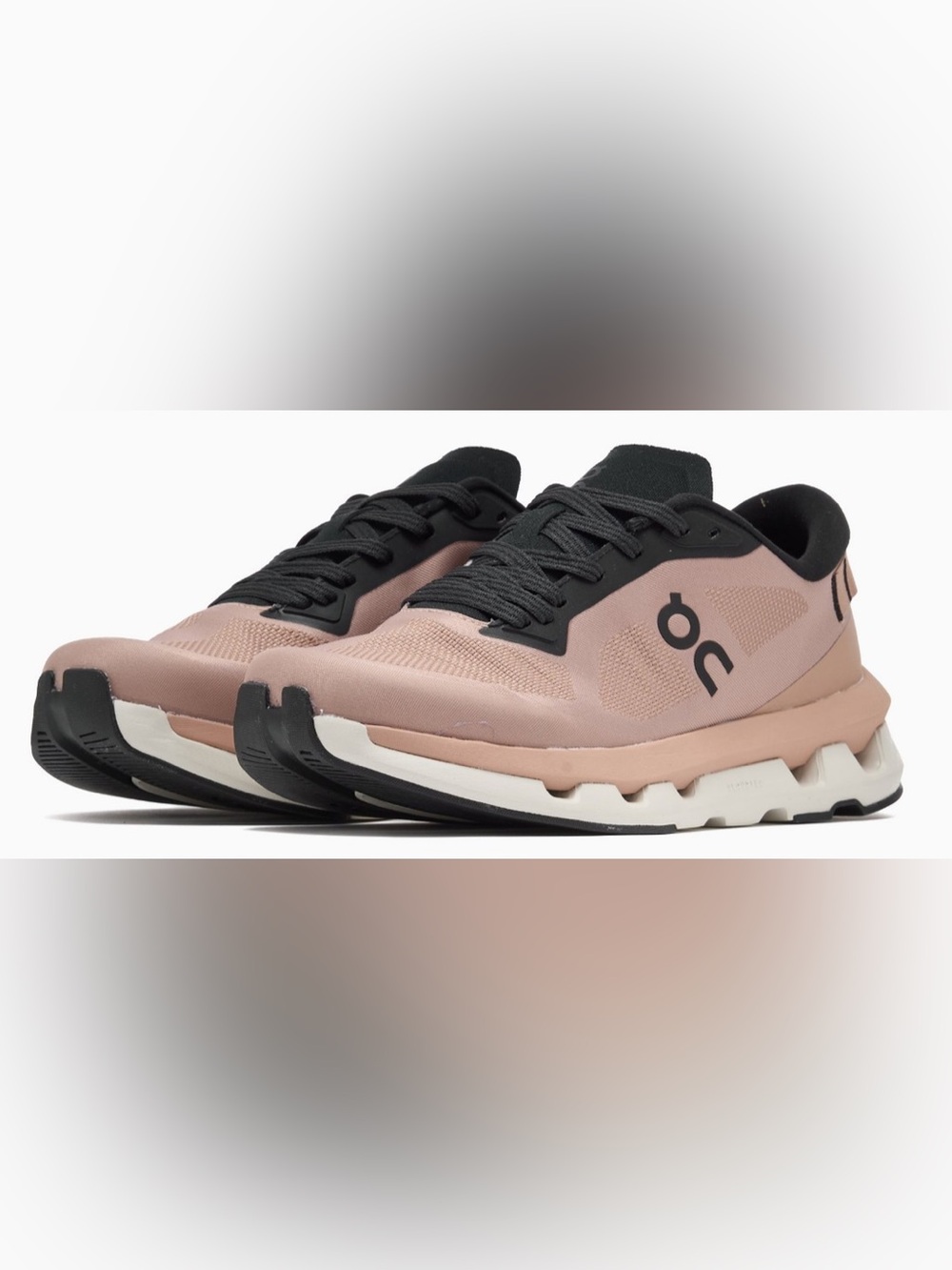 On Running Women's Cloudzone Sneakers in Rosebrown and Black, size 9.5 - Picture 2 of 10